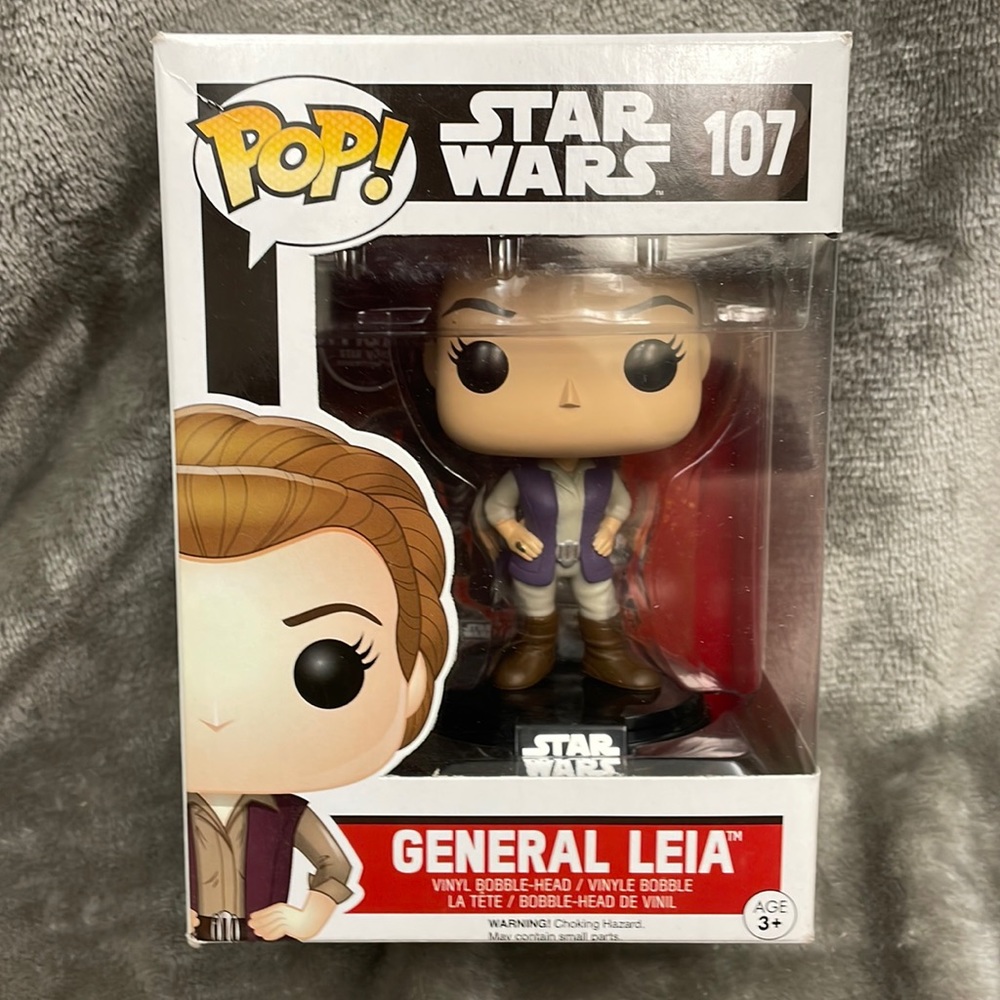 Funko Pop Vinyl - Star Wars - The Force Awakens - General Leia - 107